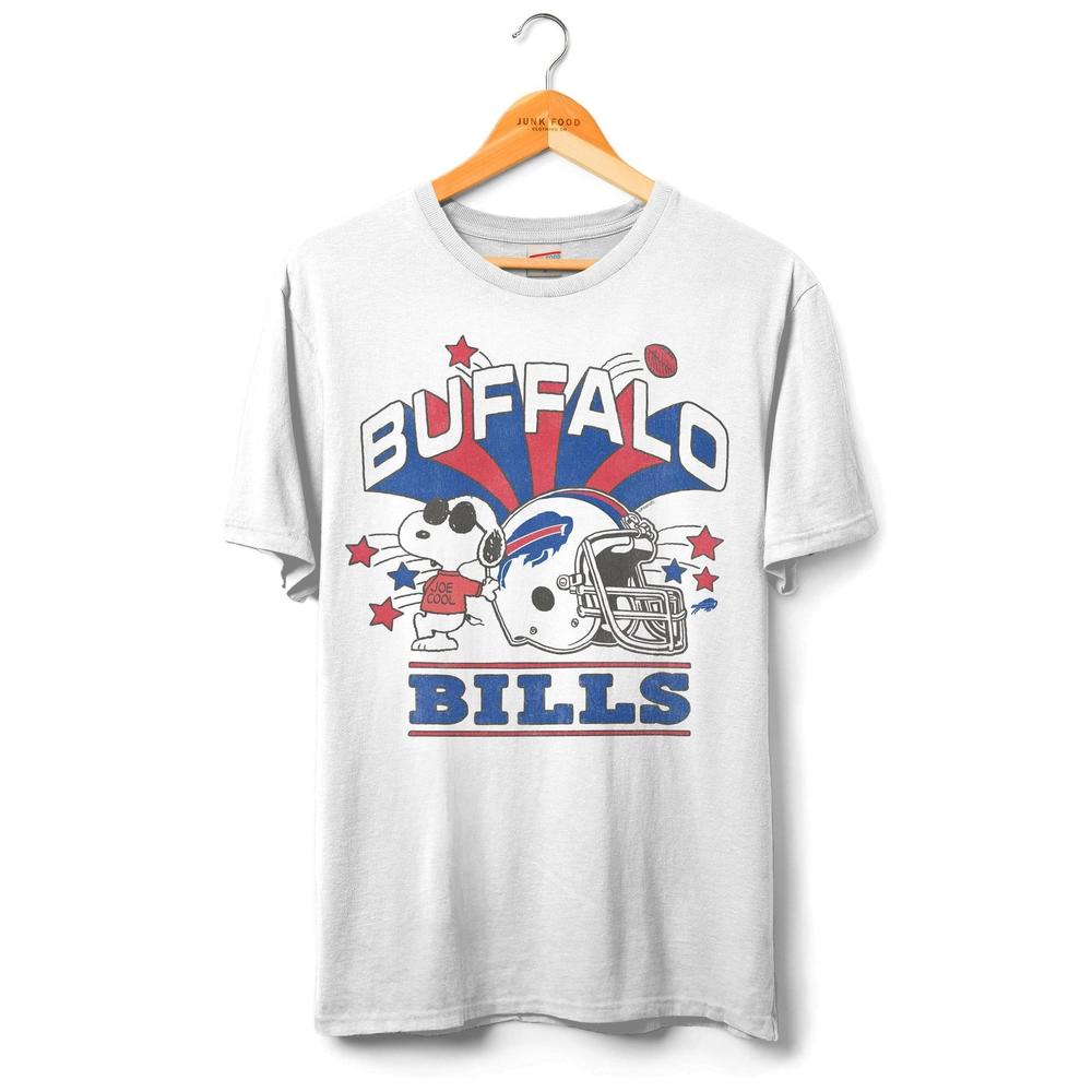 Peanuts Snoopy Joe Cool Buffalo Bills T-Shirt